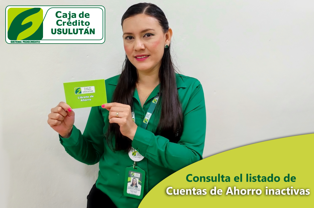 Listado de Cuentas de Ahorros Inactivas