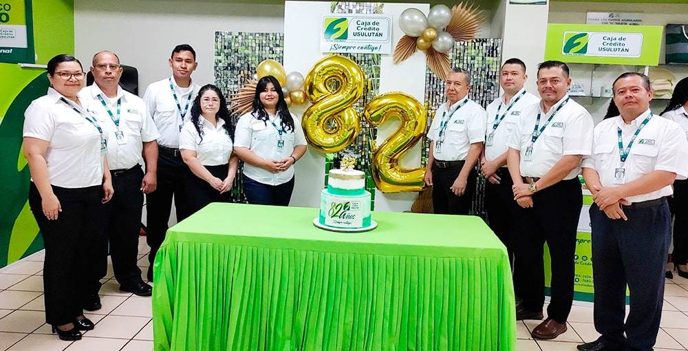 82 aniversario de Caja de Crédito de Usulután.