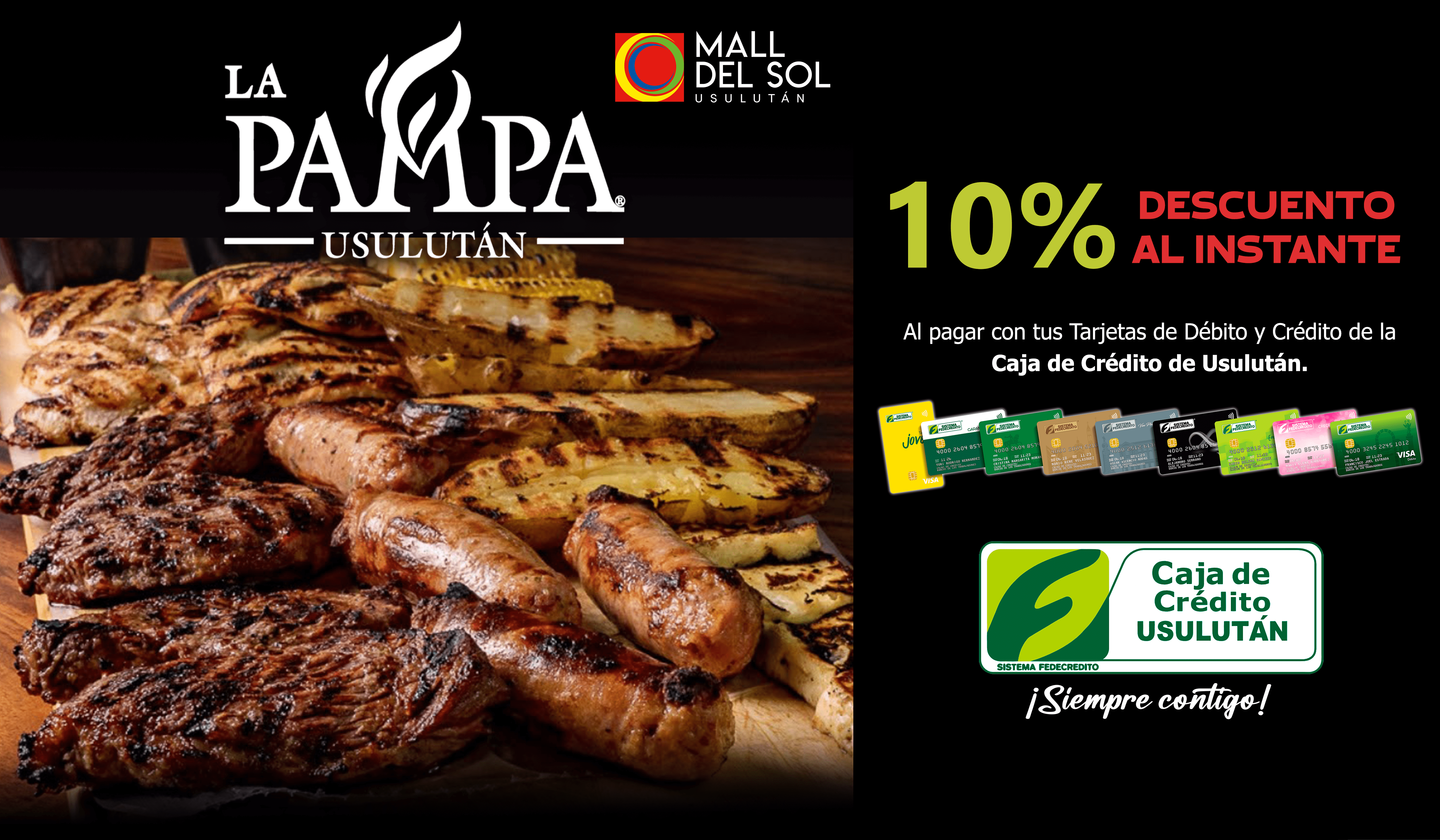 LA PAMPA - MALL DEL SOL USULUTÁN